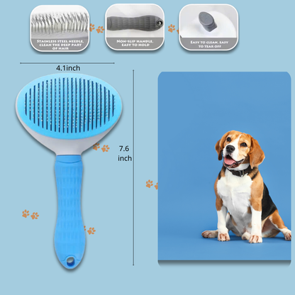 Self-cleaning Pet Hair Remove Comb