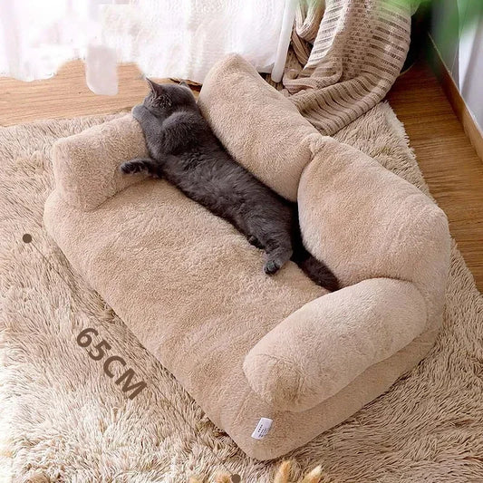 Luxury Cat Bed Sofa Winter Warm