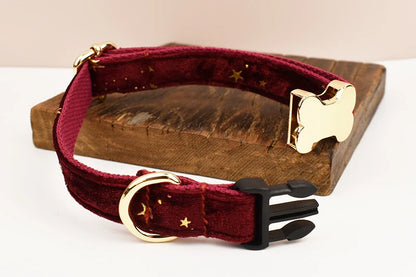 Bone-Shaped Metal Dog Collar