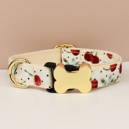 Bone-Shaped Metal Dog Collar