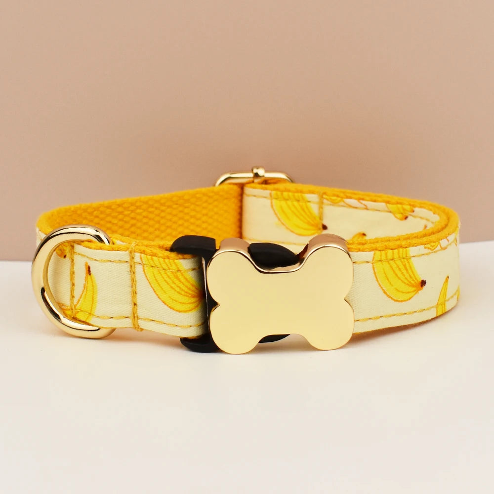 Bone-Shaped Metal Dog Collar