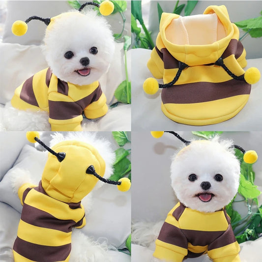 Bee Pet Puppy Coat Apparel Outfit