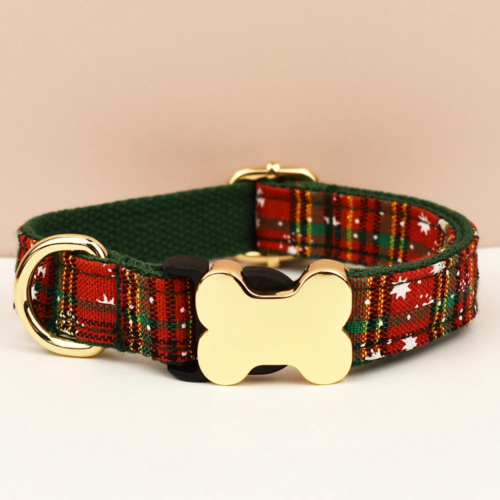 Bone-Shaped Metal Dog Collar